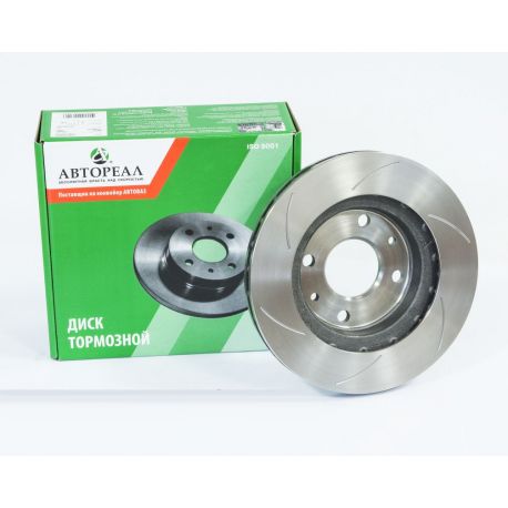 Диск переднего тормоза ВАЗ 2108-2109, 2113-2115 "ЕВРО" АвтоРеал
